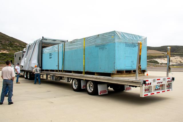 NASA image: Landsat 9 Boat Tail Arrival