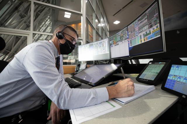 Artemis I Terminal Count Launch Simulation