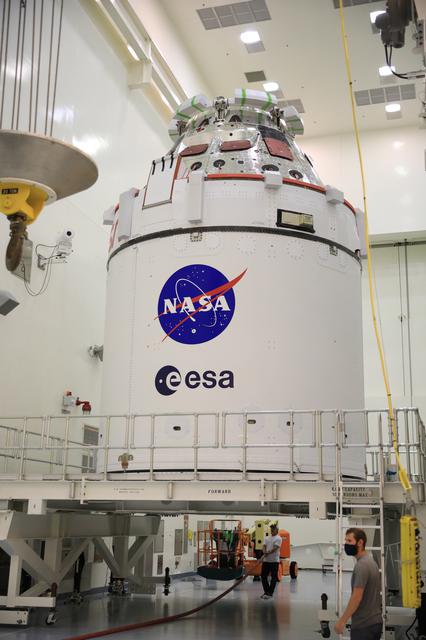 NASA image: Orion Stage Adapter (OSA) Secondary Payload Load