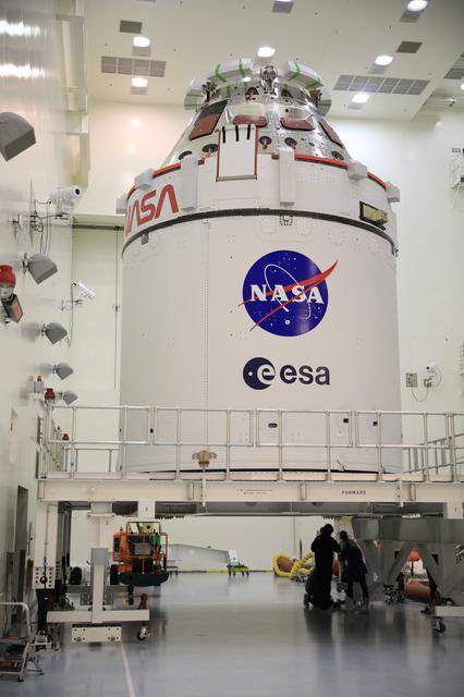 NASA image: Orion Stage Adapter (OSA) Secondary Payload Load