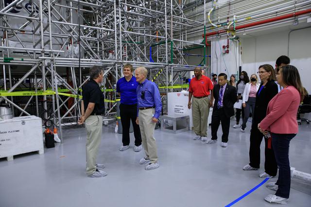 NASA image: Coverage of NASA Administrator Visit
