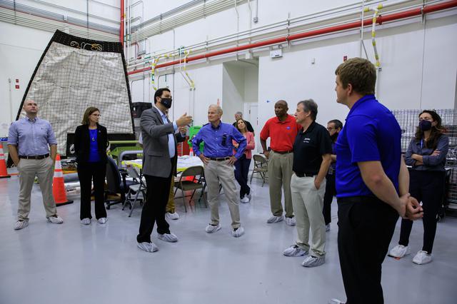 NASA image: Coverage of NASA Administrator Visit