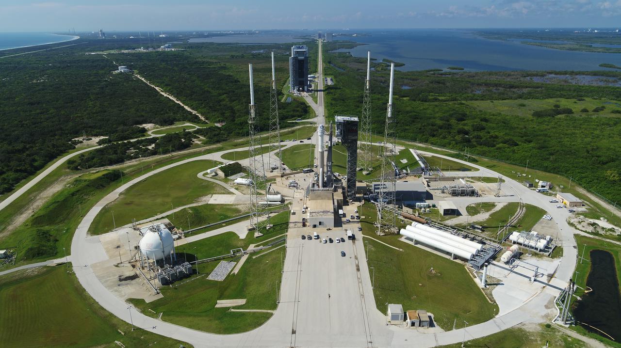 On July 29, 2021, Boeing’s CST-100 Starliner spacecraft and the United Launch Alliance Atlas V rocket rolled out of the Vertical Integration Facility to the launch pad at Space Launch Complex-41 on Cape Canaveral Space Force Station in Florida. Starliner will launch on the Atlas V for Boeing’s second uncrewed Orbital Flight Test (OFT-2) for NASA’s Commercial Crew Program. OFT-2 is an important uncrewed mission designed to test the end-to-end capabilities of the new system for NASA’s Commercial Crew Program.