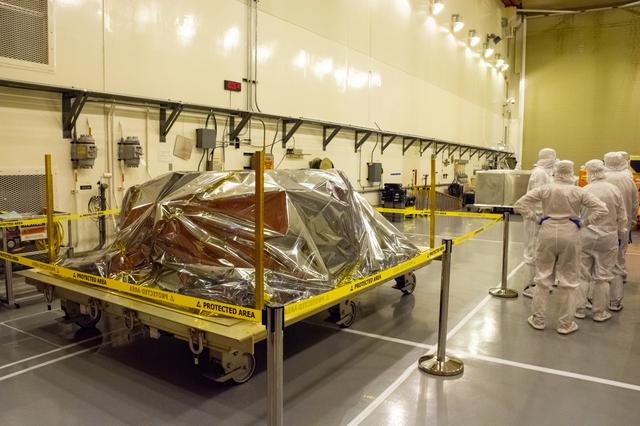 NASA image: Landsat 9 Prep Day for EPSA PMA C29