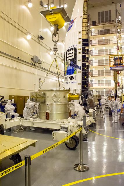 NASA image: Landsat 9 EFS Mate to C29