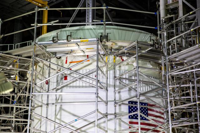 NASA image: OSA STA and Umbilicals