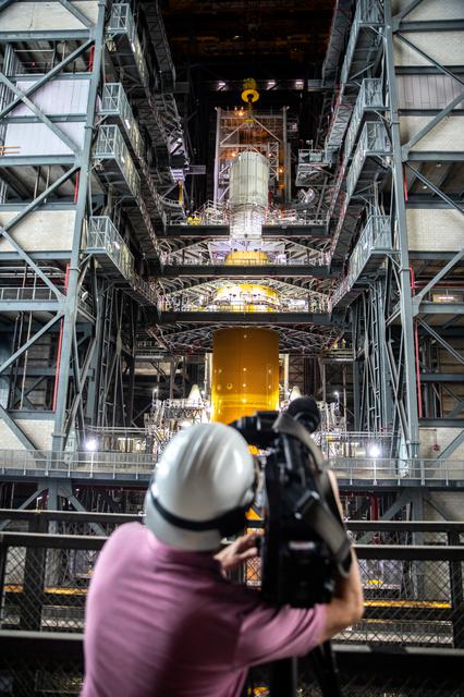 NASA image: VAB Imagery of Test Articles - Orion Mass Simulator
