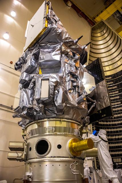 NASA image: Landsat 9 Encapsulation