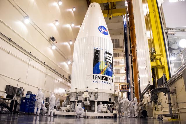 NASA image: Landsat 9 Encapsulation