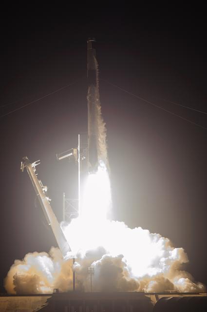 NASA image: SpaceX CRS-23 Liftoff, Remote Camera #5