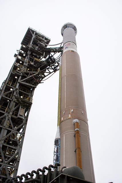 NASA image: Landsat 9 Tower Rollback, Dress Rehearsal