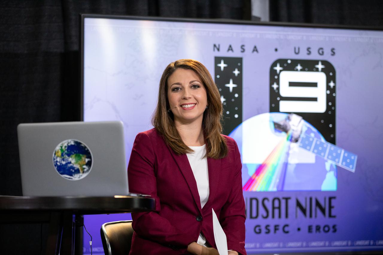 Marie Lewis, NASA Communications, moderates a prelaunch news conference for NASA’s Landsat 9 mission at Vandenberg Space Force Base in California on Saturday, Sept. 25, 2021. Participants include Thomas Zurbuchen, associate administrator, NASA’s Science Mission Directorate; Karen St. Germain, director, NASA’s Earth Science Division; Tanya Trujillo, assistant secretary for water and science, U.S. Department of the Interior; Michael Egan, Landsat program executive, NASA’s Earth Science Division; Tim Dunn, launch director, NASA’s Launch Services Program; Scott Messer, United Launch Alliance program manager, NASA Launch Services Program; and Capt. Addison Nichols, weather officer, Space Launch Delta 30. Landsat 9 is scheduled to launch at 2:12 p.m. EDT (11:12 a.m. PDT) on Monday, Sept. 27, on a United Launch Alliance Atlas V 401 rocket from Space Launch Complex 3 at Vandenberg. The launch is managed by NASA’s Launch Services Program, based at the agency’s Kennedy Space Center in Florida. Landsat 9 will join its sister satellite, Landsat 8, in orbit in collecting images from across the planet every eight days. This calibrated data will continue the Landsat program’s critical role in monitoring the health of Earth and helping people manage essential resources, including crops, irrigation water, and forests.