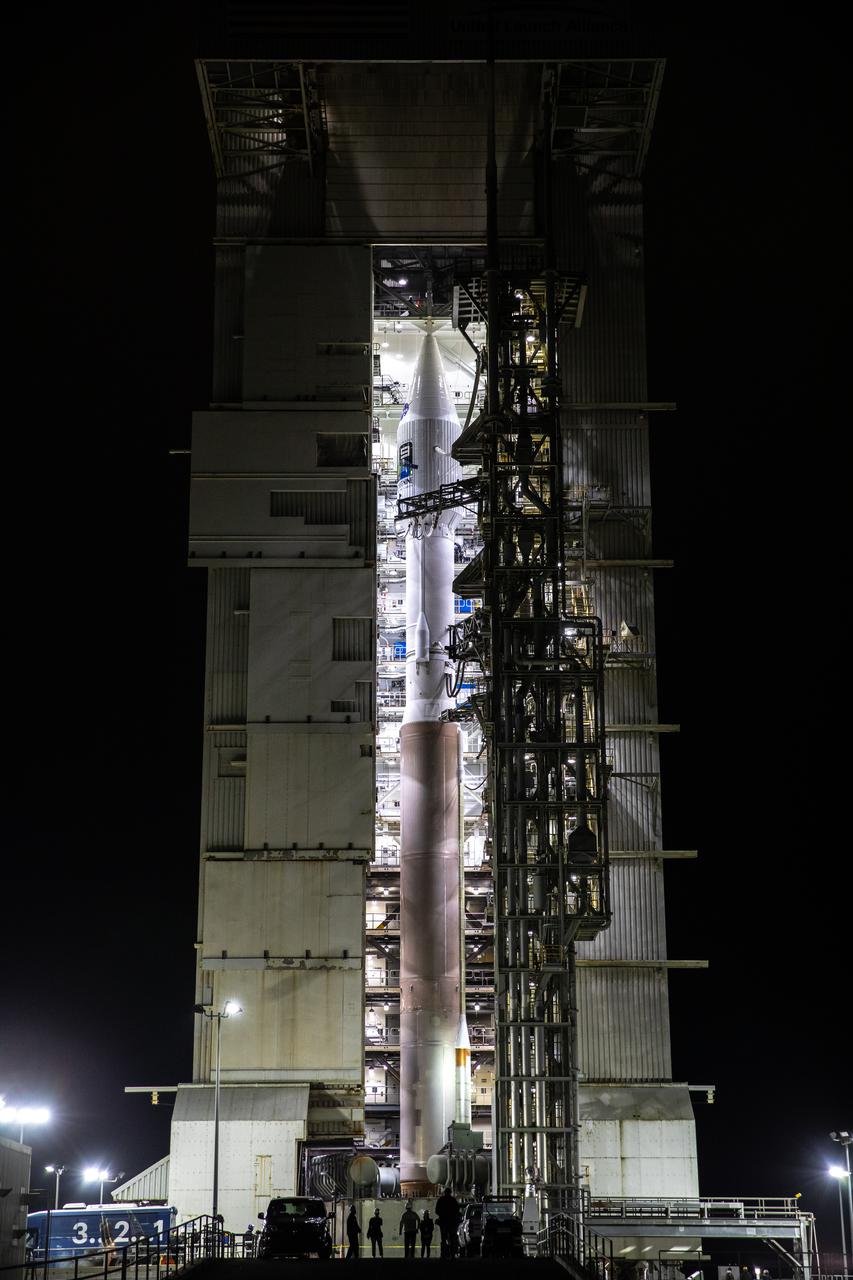 The United Launch Alliance Atlas V 401 rocket with NASA’s Landsat 9 satellite begins rollout from the Vertical Integration Facility to the launch pad at Space Launch Complex 3 (SLC-3) at Vandenberg Space Force Base in California, on Sept. 27, 2021. Landsat 9 is scheduled to launch at 2:12 p.m. EDT (11:12 a.m. PDT) today, Sept. 27, atop the Atlas V from SLC-3. The launch is managed by NASA’s Launch Services Program based at Kennedy Space Center. The Landsat 9 satellite will continue the nearly 50-year legacy of previous Landsat missions. It will join its sister satellite, Landsat 8, in orbit to monitor key natural and economic resources from orbit. Landsat 9 is managed by the agency’s Goddard Space Flight Center in Greenbelt, Maryland. The satellite will carry two instruments: the Operational Land Imager 2, which collects images of Earth’s landscapes in visible, near infrared and shortwave infrared light, and the Thermal Infrared Sensor 2, which measures the temperature of land surfaces. Like its predecessors, Landsat 9 is a joint mission between NASA and the U.S. Geological Survey.