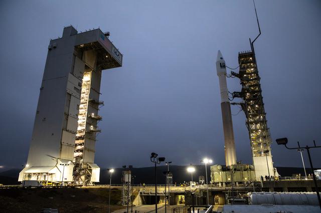 Landsat 9 Rollout at SLC-3