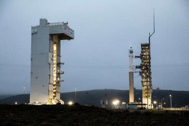 Landsat 9 Rollout at SLC-3