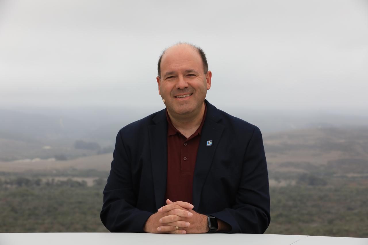 Frank DeMauro, vice president, Northrop Grumman Tactical Space Systems, participates in the launch broadcast for the Landsat 9 mission on Sept. 27, 2021, at Vandenberg Space Force Base in California. NASA’s Landsat 9 satellite launched on a United Launch Alliance Atlas V 401 rocket from Vandenberg's Space Launch Complex 3 at 2:12 p.m. EDT (11:12 a.m. PDT). The launch is managed by NASA’s Launch Services Program, based at the agency’s Kennedy Space Center in Florida. Landsat 9 will join its sister satellite, Landsat 8, in orbit in collecting images from across the planet every eight days. This calibrated data will continue the Landsat program’s critical role in monitoring the health of Earth and helping people manage essential resources, including crops, irrigation water, and forests. NASA Goddard manages the Landsat 9 mission. Goddard teams also built and tested one of the two instruments on Landsat 9, the Thermal Infrared Sensor 2 (TIRS-2) instrument. TIRS-2 will use thermal imaging to make measurements that can be used to estimate soil moisture and detect the health of plants.