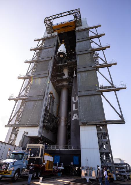 NASA image: Lucy Rollout and Lift & Mate
