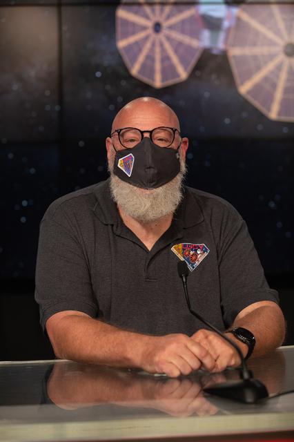 NASA image: Lucy PreLaunch News Conference