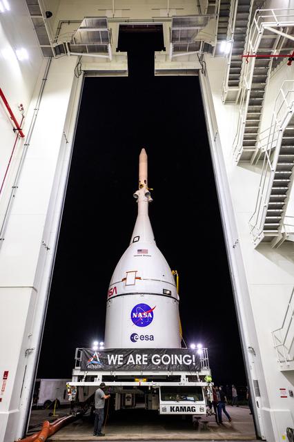 NASA image: Orion Transport to VAB