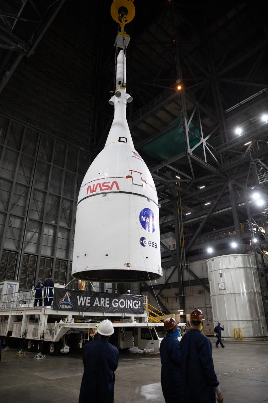 Artemis I Orion Lift & Mate