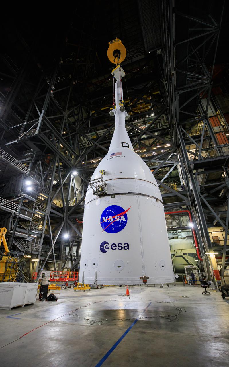 Artemis I Orion Lift & Mate