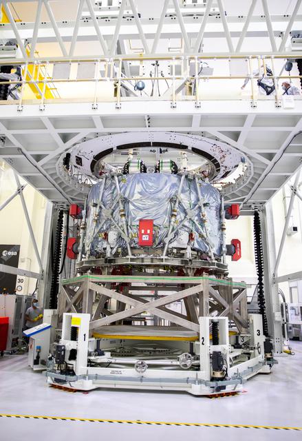 NASA image: Artemis II - European Service Module on Work Stand