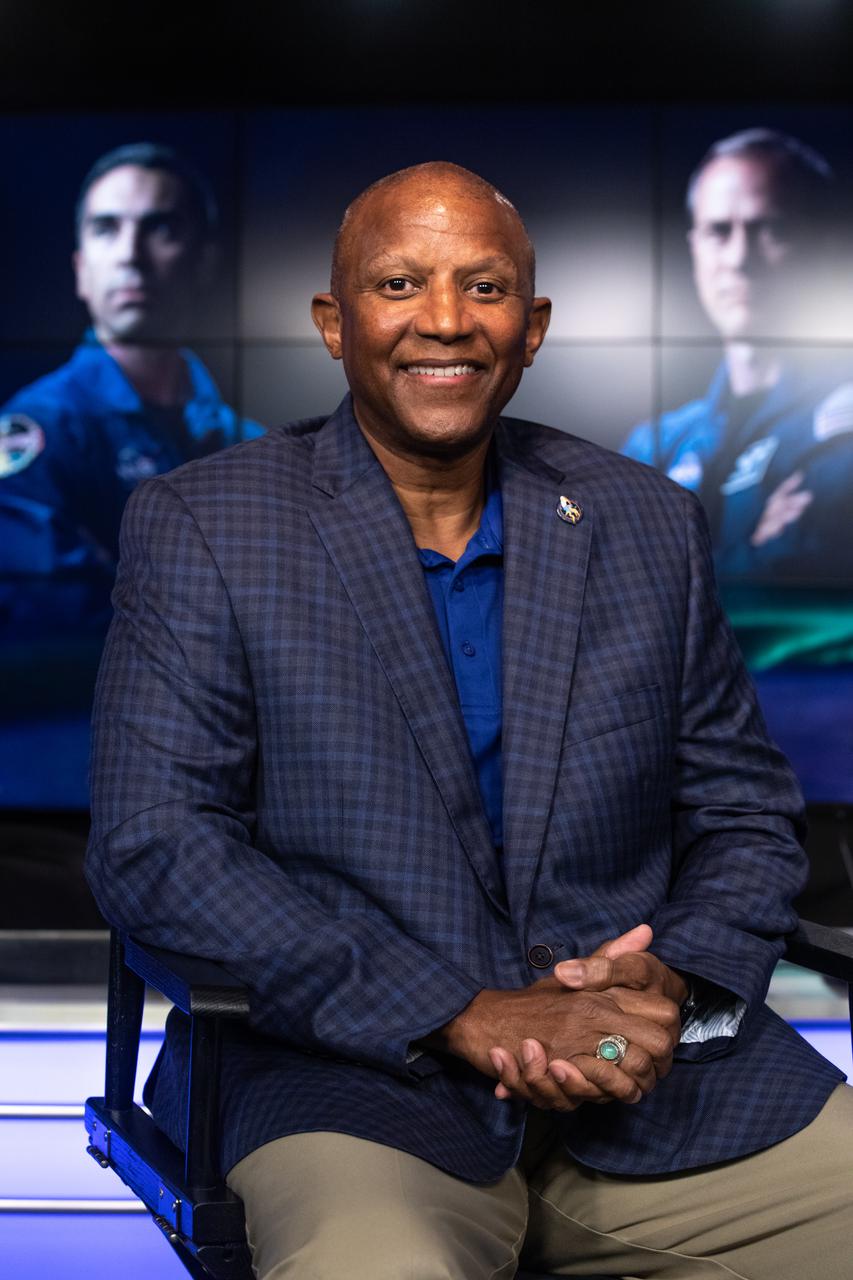 Kennedy Space Center Deputy Director Kelvin Manning participates in a NASA Social Live event at the center in Florida on Oct. 29, in advance of NASA’s SpaceX Crew-3 mission to the International Space Station as part of NASA’s Commercial Crew Program. Launch is currently targeted for 2:21 a.m. EDT Sunday, Oct. 31. The SpaceX Dragon spacecraft, named Endurance by the Crew-3 astronauts, will launch on a Falcon 9 rocket from Launch Complex 39A at Kennedy Space Center. The Crew-3 flight will carry NASA astronauts Raja Chari, mission commander, Tom Marshburn, pilot, and Kayla Barron, mission specialist and ESA (European Space Agency) astronaut Matthias Maurer, also a mission specialist, to the space station for a six-month science mission. 