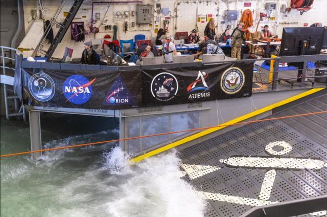 NASA image: Underway Recovery Test 9 (URT-9) - Day 1 Activities