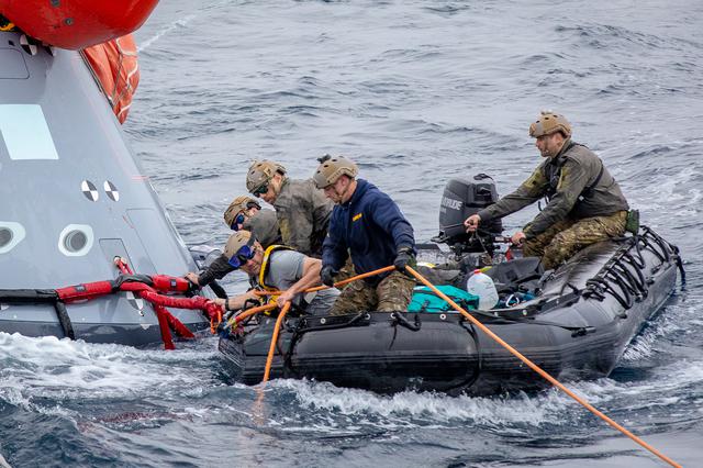 NASA image: Underway Recovery Test 9 (URT-9) - Day 2 Activites