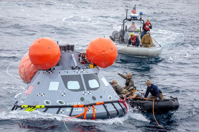 NASA image: Underway Recovery Test 9 (URT-9) - Day 2 Activites
