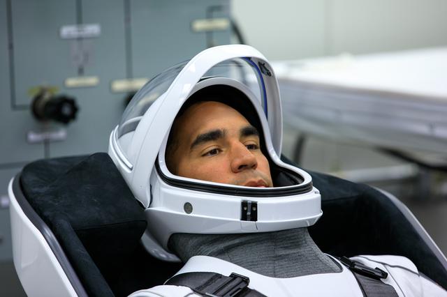 NASA image: SpaceX Crew-3 Suit-Up and Walkout