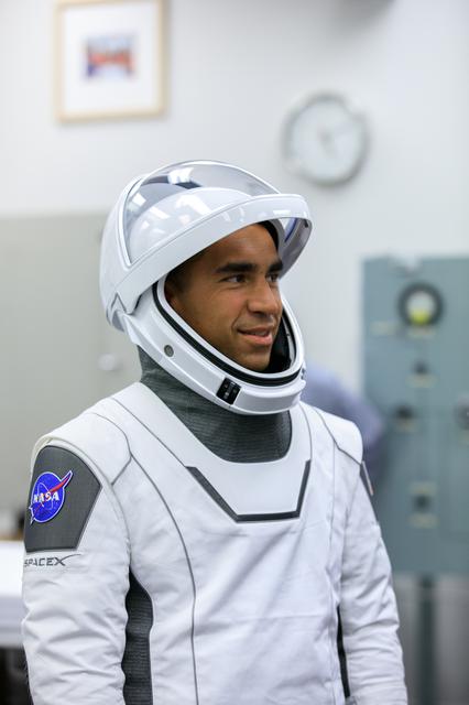 NASA image: SpaceX Crew-3 Suit-Up and Walkout