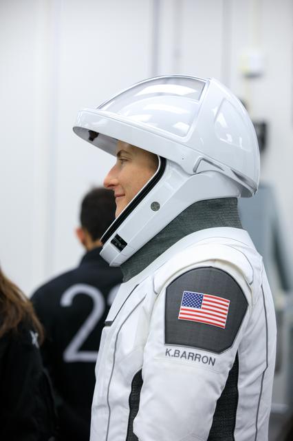 NASA image: SpaceX Crew-3 Suit-Up and Walkout