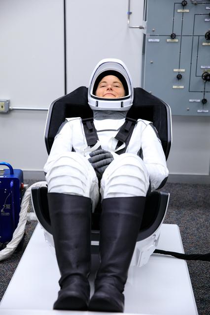 NASA image: SpaceX Crew-3 Suit-Up and Walkout