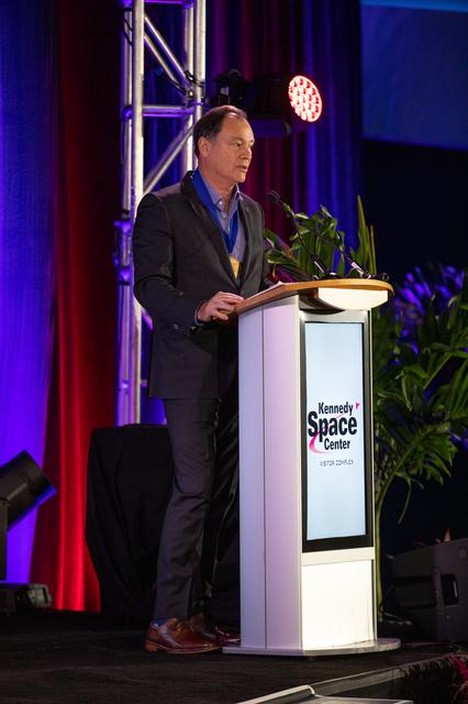 NASA image: 2021 Astronaut Hall of Fame Induction Ceremony