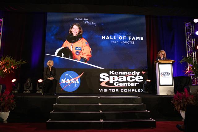 NASA image: 2021 Astronaut Hall of Fame Induction Ceremony