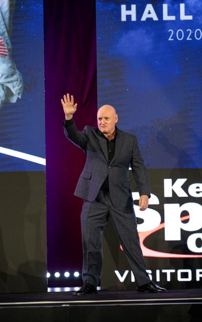 NASA image: 2021 Astronaut Hall of Fame Induction Ceremony