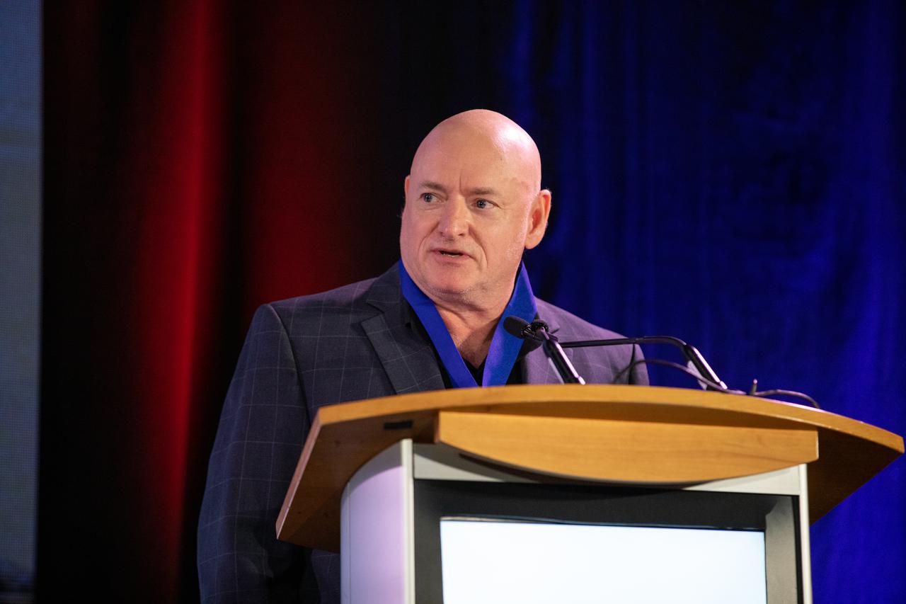 Scott Kelly is one of three former astronauts inducted into the U.S. Astronaut Hall of Fame (AHOF) on Nov. 13, 2021, during a ceremony at the Kennedy Space Center Visitor Complex in Florida. Kelly received an official medal and became a member of the 19th class of space shuttle astronauts to be inducted. The 2021 inductees were selected by a committee of Hall of Fame astronauts, former NASA officials, flight directors, historians, and journalists. This year’s induction brings the total number of AHOF members to 102.