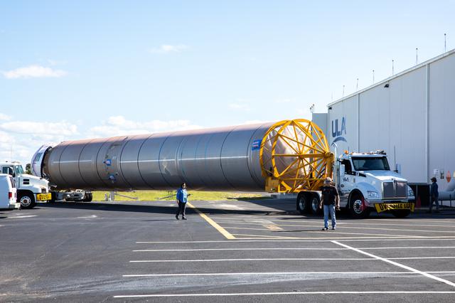 GOES-T Centaur and Booster Arrival and Offload