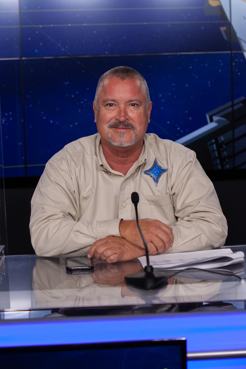 Omar Baez, senior launch director for NASA’s Launch Services Program, participates in a prelaunch news conference for the agency’s Double Asteroid Redirection Test (DART) mission at Vandenberg Space Force Base in California on Nov. 22, 2021. DART is the first mission to test technologies for preventing an impact of Earth by a hazardous asteroid. The mission is scheduled to launch no earlier than 1:21 a.m. EST Wednesday, Nov. 24 (10:21 p.m. PST Tuesday, Nov. 23), aboard a SpaceX Falcon 9 rocket from Vandenberg. NASA's Launch Services Program based at Kennedy Space Center in Florida, America's multi-user spaceport, is managing the launch.