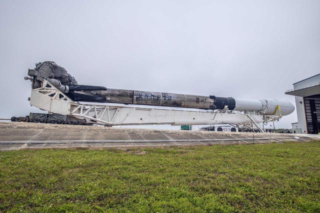 NASA image: IXPE Rollout at LC 39A