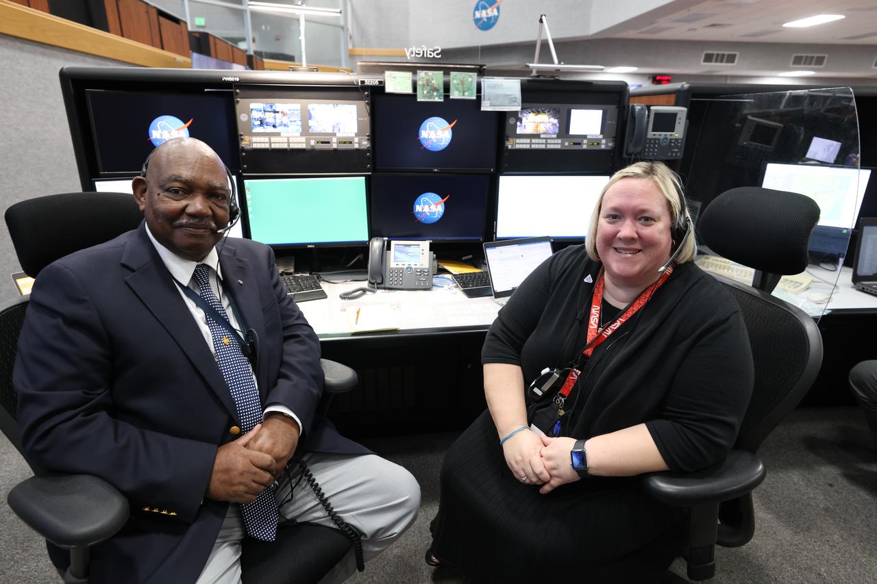 Launch team members are seated at the Safety consoles inside Firing Room 1 of the Launch Control Center at NASA’s Kennedy Space Center in Florida on Dec. 13, 2021. They are participating in a joint integrated simulation for the Artemis I launch that covered both cryogenic loading and terminal countdown portions of prelaunch activities. Members of NASA’s mission management team and launch team conducted the simulation together. The Kennedy team was certified for the Artemis I launch.  During Artemis I, the agency’s Orion spacecraft will lift off from Kennedy aboard NASA’s most powerful rocket – the Space Launch System – to fly farther than any spacecraft built for humans has ever flown. Through NASA’s Artemis missions, the agency, along with commercial and international partners, will establish a sustainable human presence on the Moon to prepare for missions to Mars. 