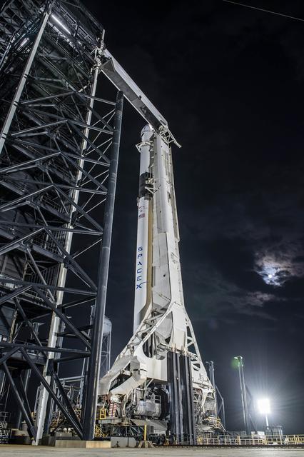 SpaceX CRS-24 Vertical Photos