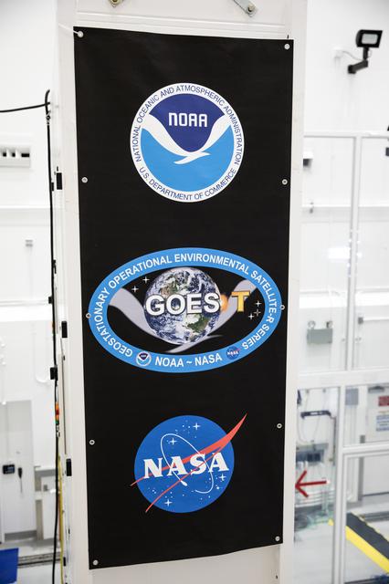 NASA image: GOES-T Spacecraft With Banners