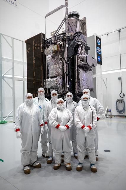 NASA image: GOES-T Spacecraft With Banners