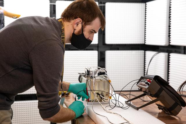 NASA image: MSolo EMI Testing