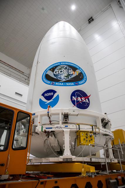 NASA image: GOES-T Spacecraft Transport from Astrotech to SLC-41