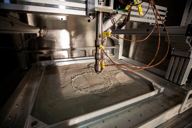 NASA image: Relevant Environment Additive Construction Technology (REACT) Va