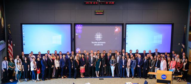 NASA image: SpaceX Crew-4 Agency FRR Signing & Group Photos