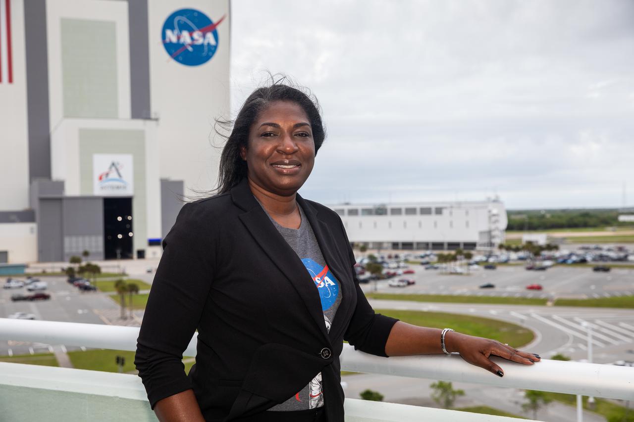 Lashanda Battle is a sustainability lead at NASA’s Kennedy Space Center. In this role, she supports NASA’s and Kennedy’s mission by promoting a better way of living at the Florida spaceport, as well as in the surrounding communities. Through different outreach opportunities, she raises awareness about sustainability initiatives and environmental stewardship.